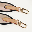 LOUIS VUITTON Signature Shoulder Strap Canvas 39.4"" Beige LV Auth 152698M-2