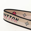 LOUIS VUITTON Signature Shoulder Strap Canvas 39.4"" Beige LV Auth 152698M-5