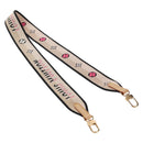 LOUIS VUITTON Signature Shoulder Strap Canvas 39.4"" Beige LV Auth 152698M-6