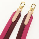 LOUIS VUITTON Clinue BB Strap Shoulder Strap Leather 39.4"" Pink LV Auth 152699A-3