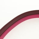 LOUIS VUITTON Clinue BB Strap Shoulder Strap Leather 39.4"" Pink LV Auth 152699A-5