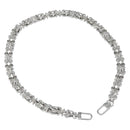 LOUIS VUITTON For Dauphine Shoulder Strap Stainless Steel Silver LV Auth 152700A-1