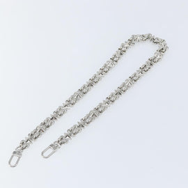 LOUIS VUITTON For Dauphine Shoulder Strap Stainless Steel Silver LV Auth 152700SAM - 0