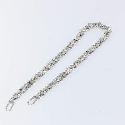 LOUIS VUITTON For Dauphine Shoulder Strap Stainless Steel Silver LV Auth 152700SAM - 0