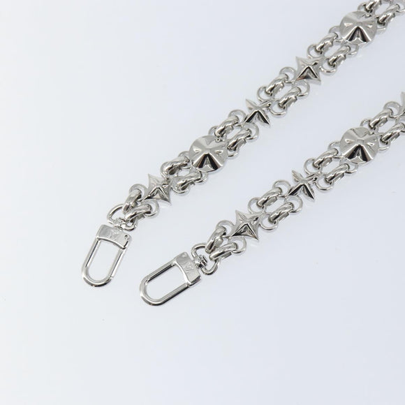 LOUIS VUITTON For Dauphine Shoulder Strap Stainless Steel Silver LV Auth 152700A