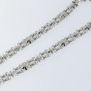 LOUIS VUITTON For Dauphine Shoulder Strap Stainless Steel Silver LV Auth 152700A-4