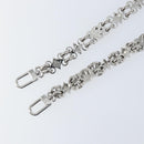 LOUIS VUITTON For Dauphine Shoulder Strap Stainless Steel Silver LV Auth 152700A-7