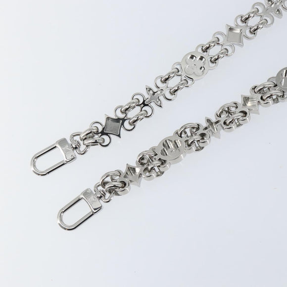 LOUIS VUITTON For Dauphine Shoulder Strap Stainless Steel Silver LV Auth 152700A