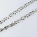 LOUIS VUITTON For Dauphine Shoulder Strap Stainless Steel Silver LV Auth 152700A-8