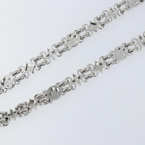 LOUIS VUITTON For Dauphine Shoulder Strap Stainless Steel Silver LV Auth 152700A