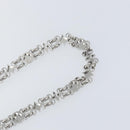 LOUIS VUITTON For Dauphine Shoulder Strap Stainless Steel Silver LV Auth 152701A-10