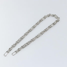 LOUIS VUITTON For Dauphine Shoulder Strap Stainless Steel Silver LV Auth 152701A - 0