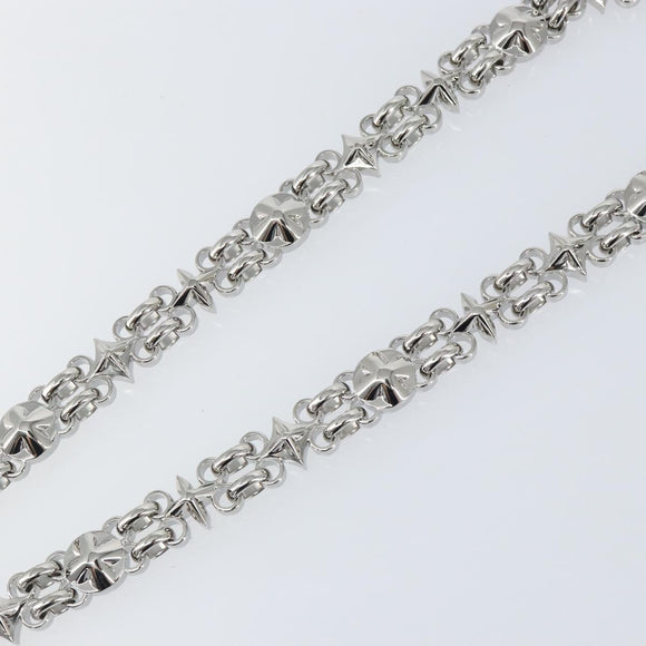 LOUIS VUITTON For Dauphine Shoulder Strap Stainless Steel Silver LV Auth 152701A