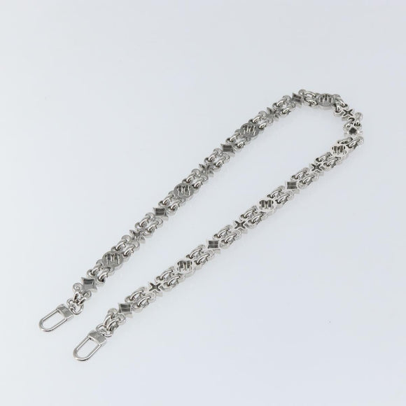 LOUIS VUITTON For Dauphine Shoulder Strap Stainless Steel Silver LV Auth 152701A