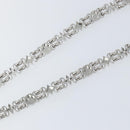 LOUIS VUITTON For Dauphine Shoulder Strap Stainless Steel Silver LV Auth 152701A-9