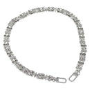 LOUIS VUITTON For Dauphine Shoulder Strap Stainless Steel Silver LV Auth 152702A-1