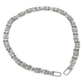 LOUIS VUITTON For Dauphine Shoulder Strap Stainless Steel Silver LV Auth 152702A