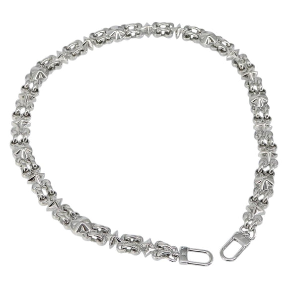 LOUIS VUITTON For Dauphine Shoulder Strap Stainless Steel Silver LV Auth 152702A