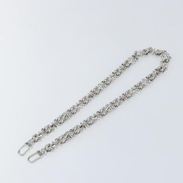 LOUIS VUITTON For Dauphine Shoulder Strap Stainless Steel Silver LV Auth 152702SAM - 0