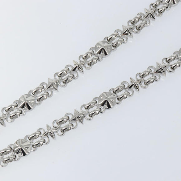 LOUIS VUITTON For Dauphine Shoulder Strap Stainless Steel Silver LV Auth 152702A