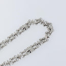 LOUIS VUITTON For Dauphine Shoulder Strap Stainless Steel Silver LV Auth 152702A-5