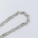 LOUIS VUITTON For Dauphine Shoulder Strap Stainless Steel Silver LV Auth 152702A-9