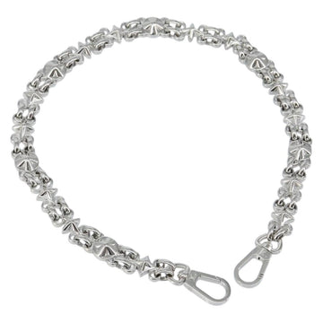 LOUIS VUITTON For Dauphine Shoulder Strap Stainless Steel Silver LV Auth 152703SAM