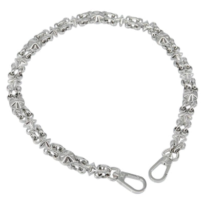 LOUIS VUITTON For Dauphine Shoulder Strap Stainless Steel Silver LV Auth 152703SAM