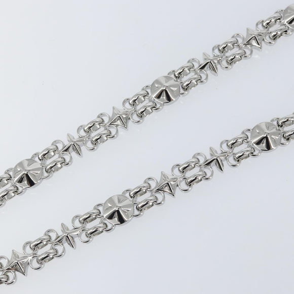 LOUIS VUITTON For Dauphine Shoulder Strap Stainless Steel Silver LV Auth 152703A