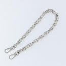 LOUIS VUITTON For Dauphine Shoulder Strap Stainless Steel Silver LV Auth 152703A-6