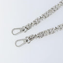 LOUIS VUITTON For Dauphine Shoulder Strap Stainless Steel Silver LV Auth 152703A-7