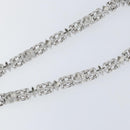 LOUIS VUITTON For Dauphine Shoulder Strap Stainless Steel Silver LV Auth 152703A-8