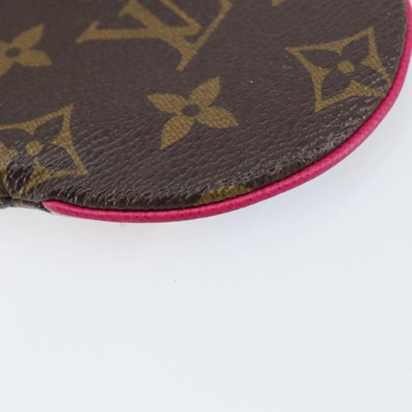 LOUIS VUITTON Holiday Exclusive Porte Monnaie Round Coin M63331 LV Auth 152704