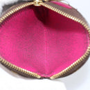 LOUIS VUITTON Holiday Exclusive Porte Monnaie Round Coin M63331 LV Auth 152704-11