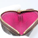 LOUIS VUITTON Holiday Exclusive Porte Monnaie Round Coin M63331 LV Auth 152704-18