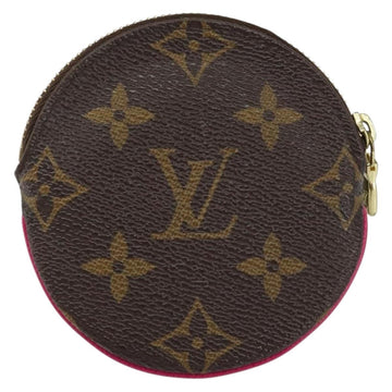 LOUIS VUITTON Holiday Exclusive Porte Monnaie Round Coin M63331 LV Auth 152704 - 0