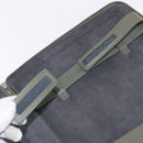 LOUIS VUITTON Damie Grasset Luke Business Bag Gray Resin M92154 LV Auth 152706-21