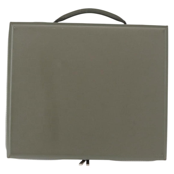 LOUIS VUITTON Damie Grasset Luke Business Bag Gray Resin M92154 LV Auth 152706