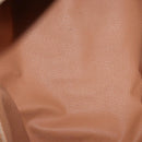 CELINE Macadam Canvas Boston Bag PVC Brown Gold Auth 152724-11