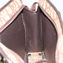 Christian Dior Trotter Canvas Hand Bag Beige Gold Auth 152725-17