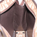 Christian Dior Trotter Canvas Hand Bag Beige Gold Auth 152725-18
