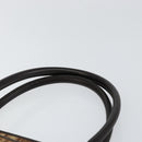 Christian Dior Trotter Canvas Hand Bag Beige Gold Auth 152725-8