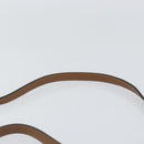 Christian Dior Honeycomb Canvas Shoulder Bag PVC Beige Gold Auth 152728-8