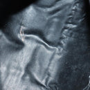 FENDI Pecan Canvas Boston Bag PVC Black Brown gold Auth 152730-16