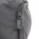 PRADA Backpack Nylon Gray Silver Auth 152731-18