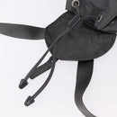 PRADA Backpack Nylon Gray Silver Auth 152731-19