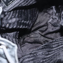 PRADA Backpack Nylon Gray Silver Auth 152731-21