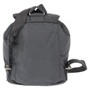 PRADA Backpack Nylon Gray Silver Auth 152731-3