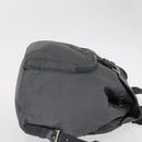 PRADA Backpack Nylon Gray Silver Auth 152731-4