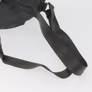 PRADA Backpack Nylon Gray Silver Auth 152731-9